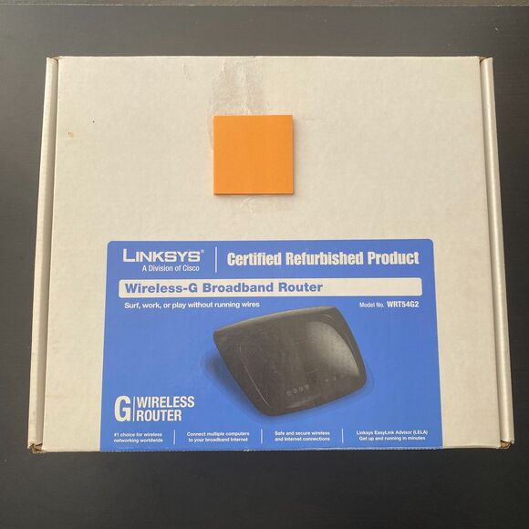 CISCO LINKSYS WRT54G2 V1 54MBPS 4-PORT 10/100 WIRELESS G ROUTER - Picture 3 of 5